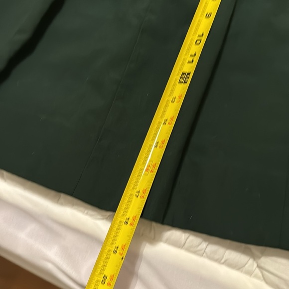 Vintage 60s Girl Scouts High Rise Uniform Skirt Hunter Green - Picture 8 of 9